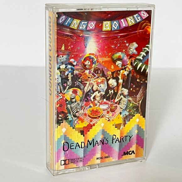 Oingo Boingo Dead Man's Party Cassette Tape MCA 1985 - Picture 1 of 6